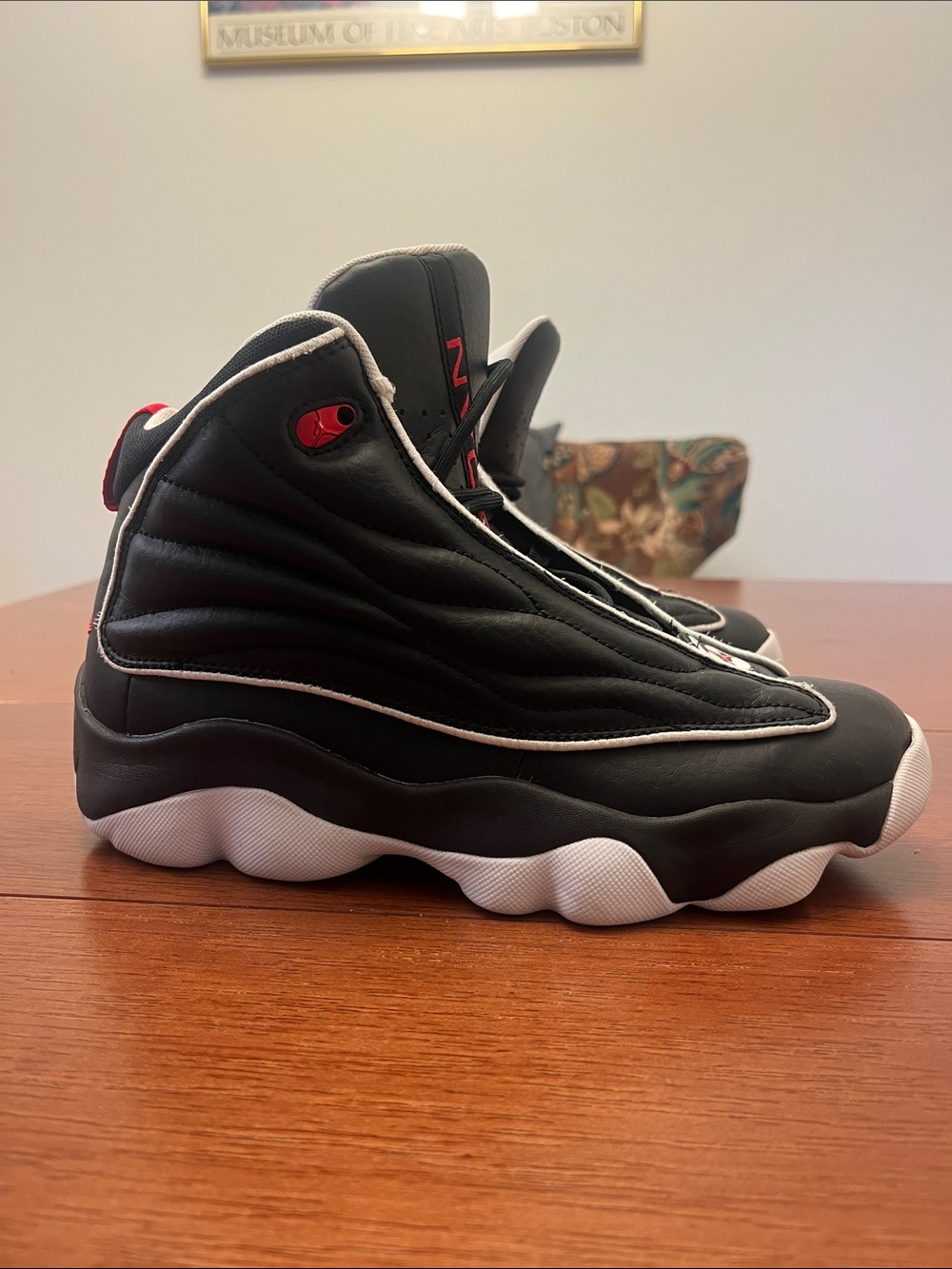 Air Jordan Pro Strong (GS) DC7911-062 Basketball Shoes Black Red Sz 7